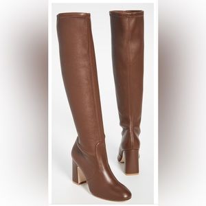 NWT!!! Stuart Weitzman knee high brown boots! Genuine leather